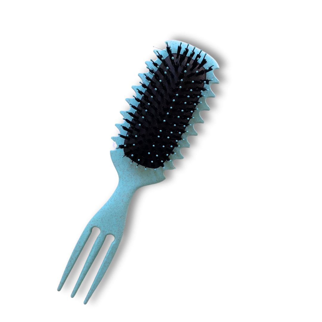 Spazzola Curl Designer per capelli ricci e afro - Colore Verde