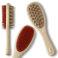 2 in 1 Tangle Massager - colore beige crema e rosso