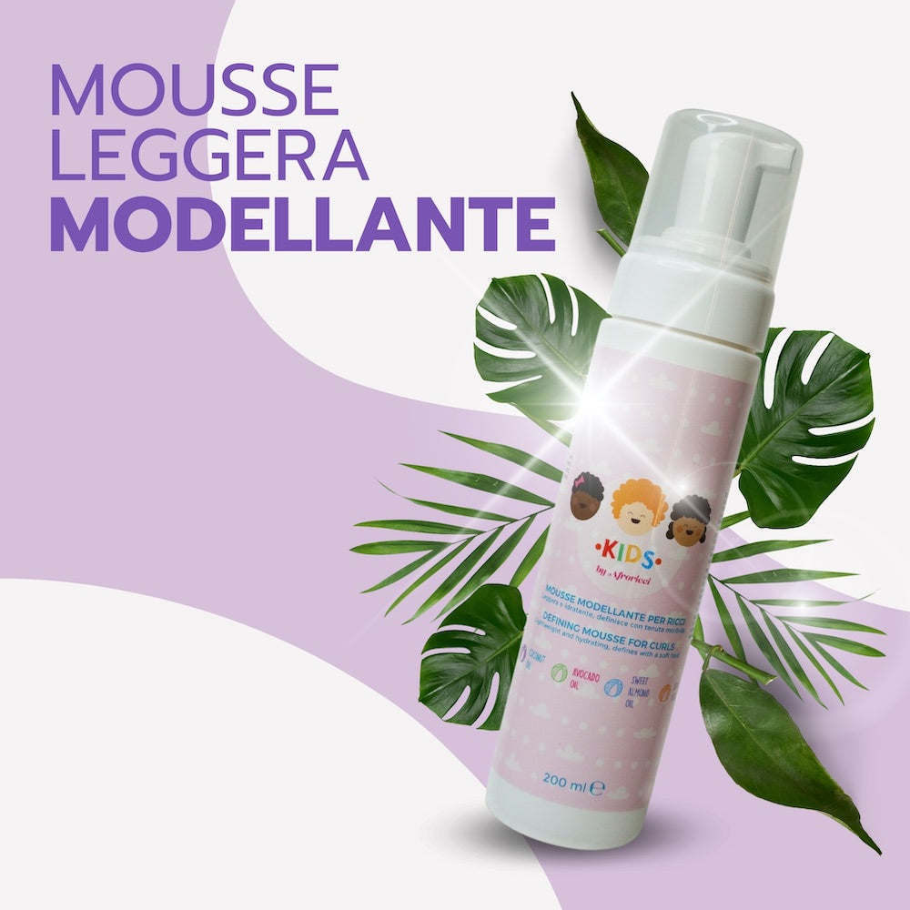 Afroricci Kids Mousse Modellante Per Ricci 200 ml