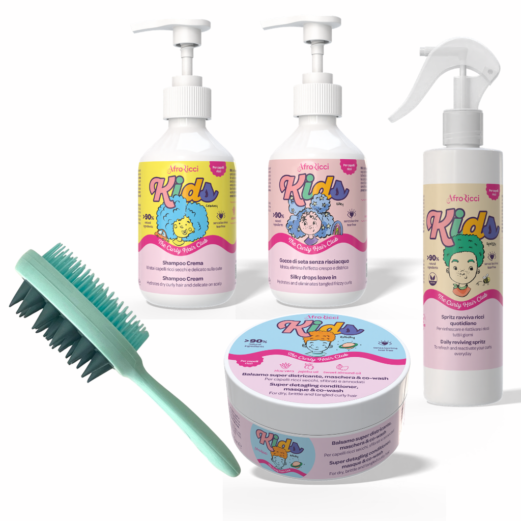 Kids Anti-Tangle Kit – Detangling Routine for Kids' Curly Hair