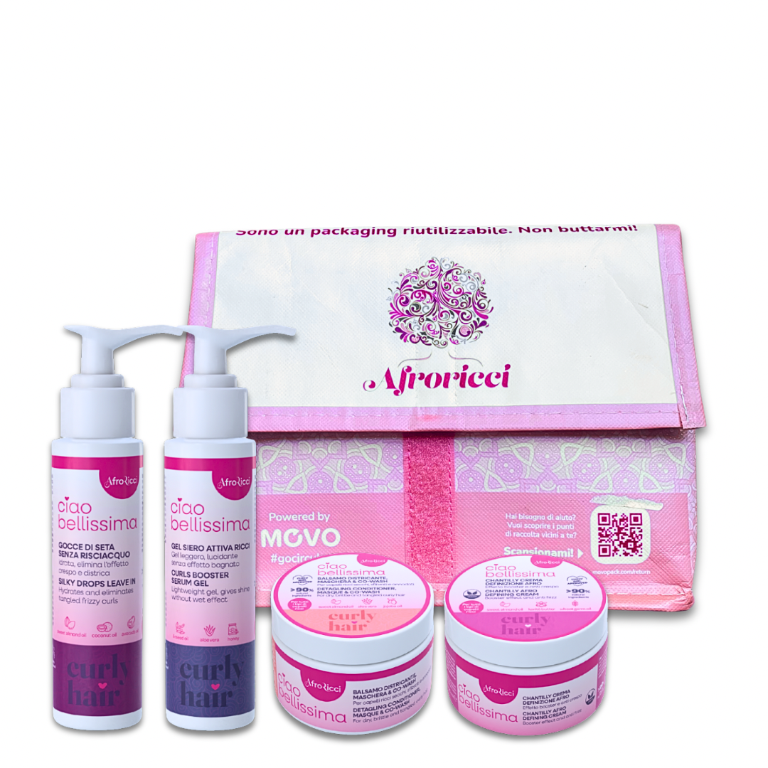 TRAVEL & TESTER kit per capelli afro AfroRicci