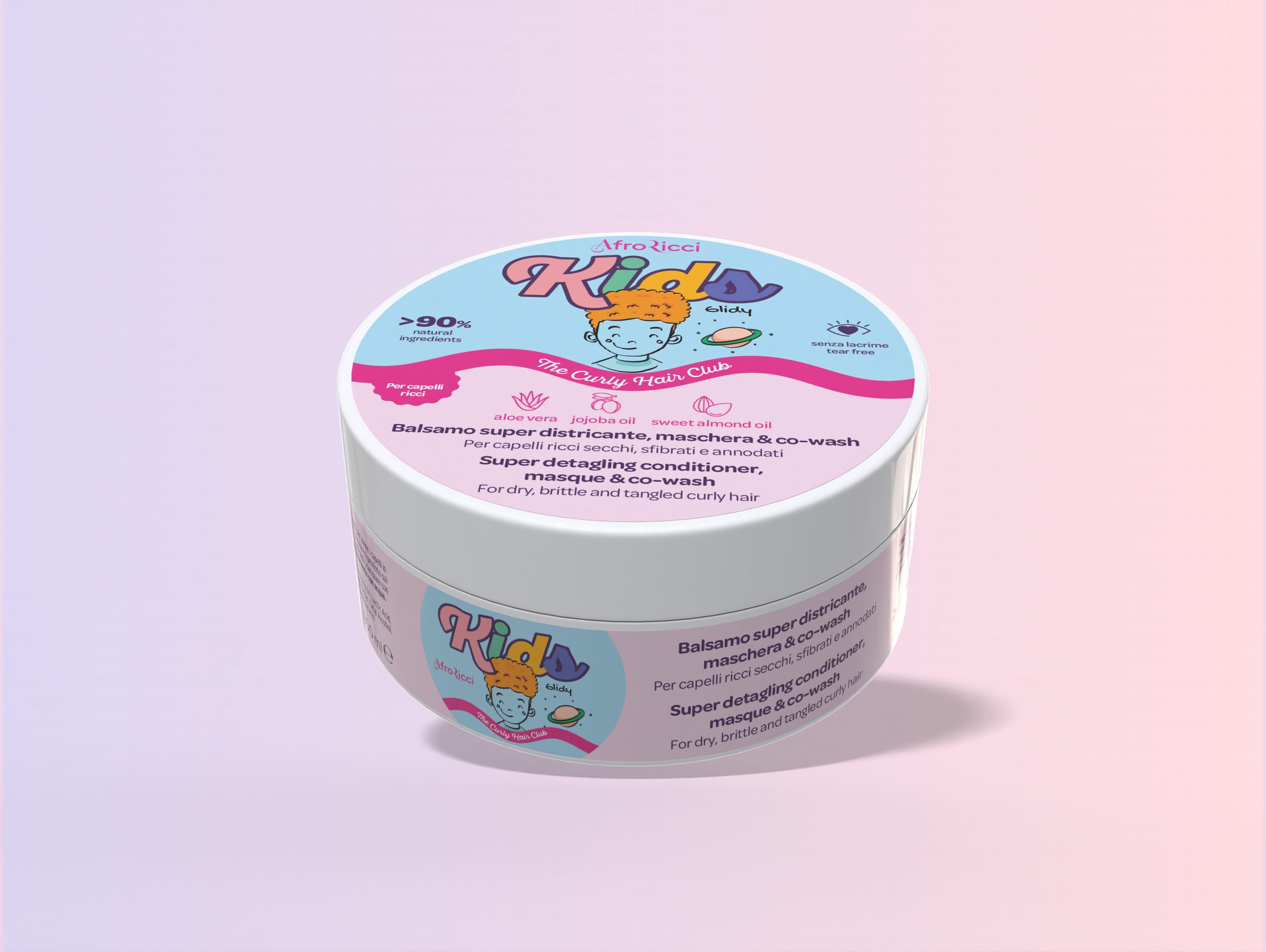AfroRicci Kids Balsamo Super Districante, Maschera & Co-Wash 300ml