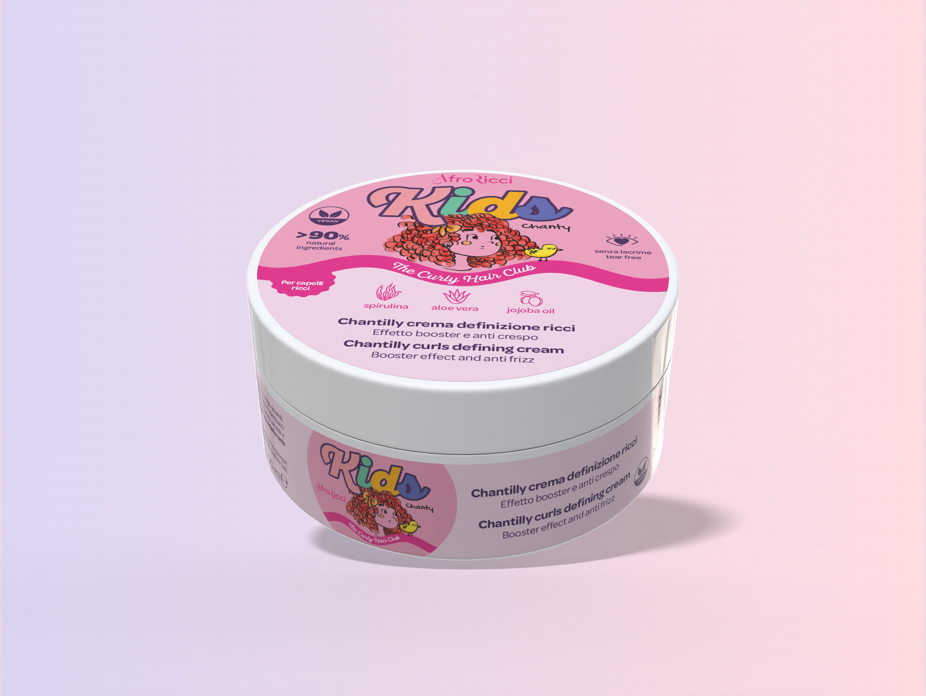 PRE ORDINA Afroricci Kids Chantilly Crema Definizione Ricci 300 ml