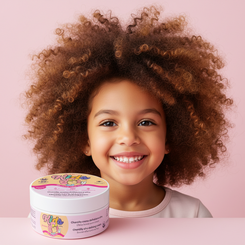 AfroRicci Kids Chantilly Afro 300ml – Crema Definizione per Capelli Afro Crespi Bambini