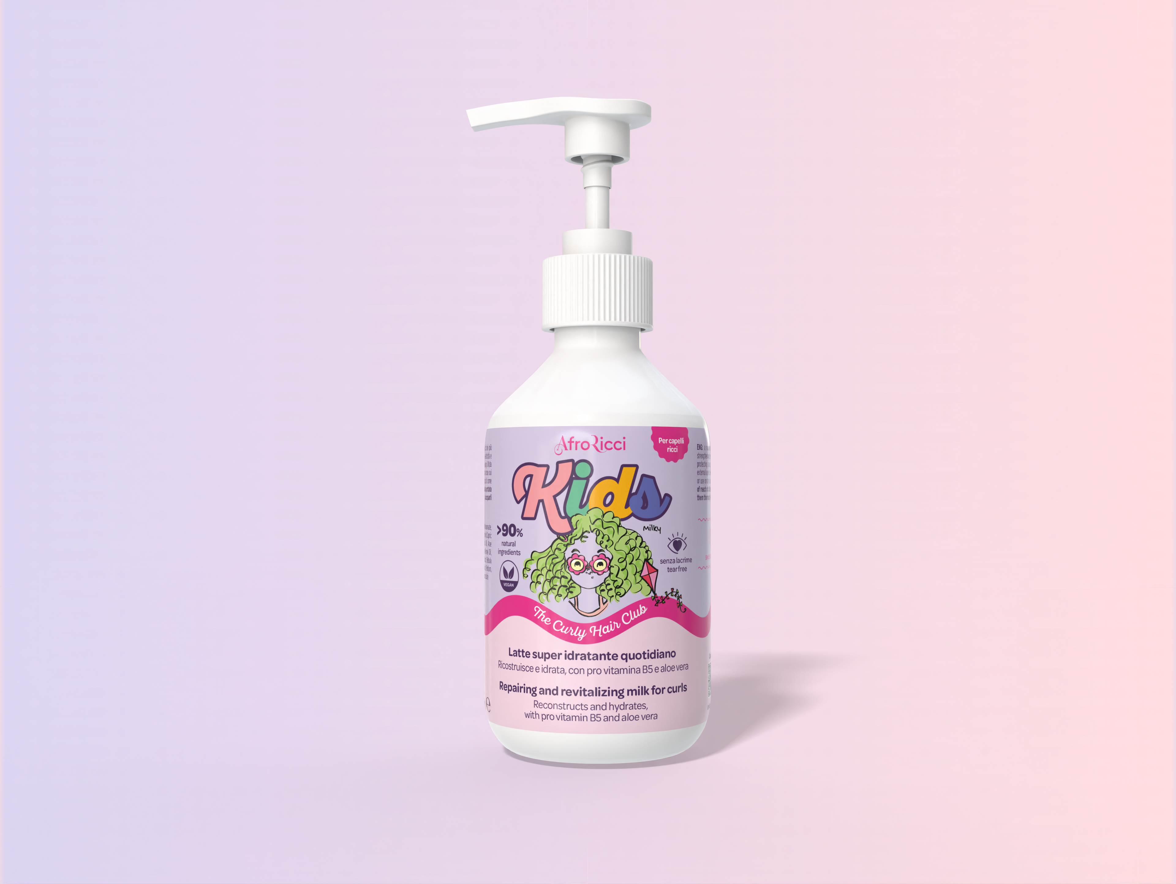 NOVITA' AfroRicci Kids Latte super idratante quotidiano 250 ml