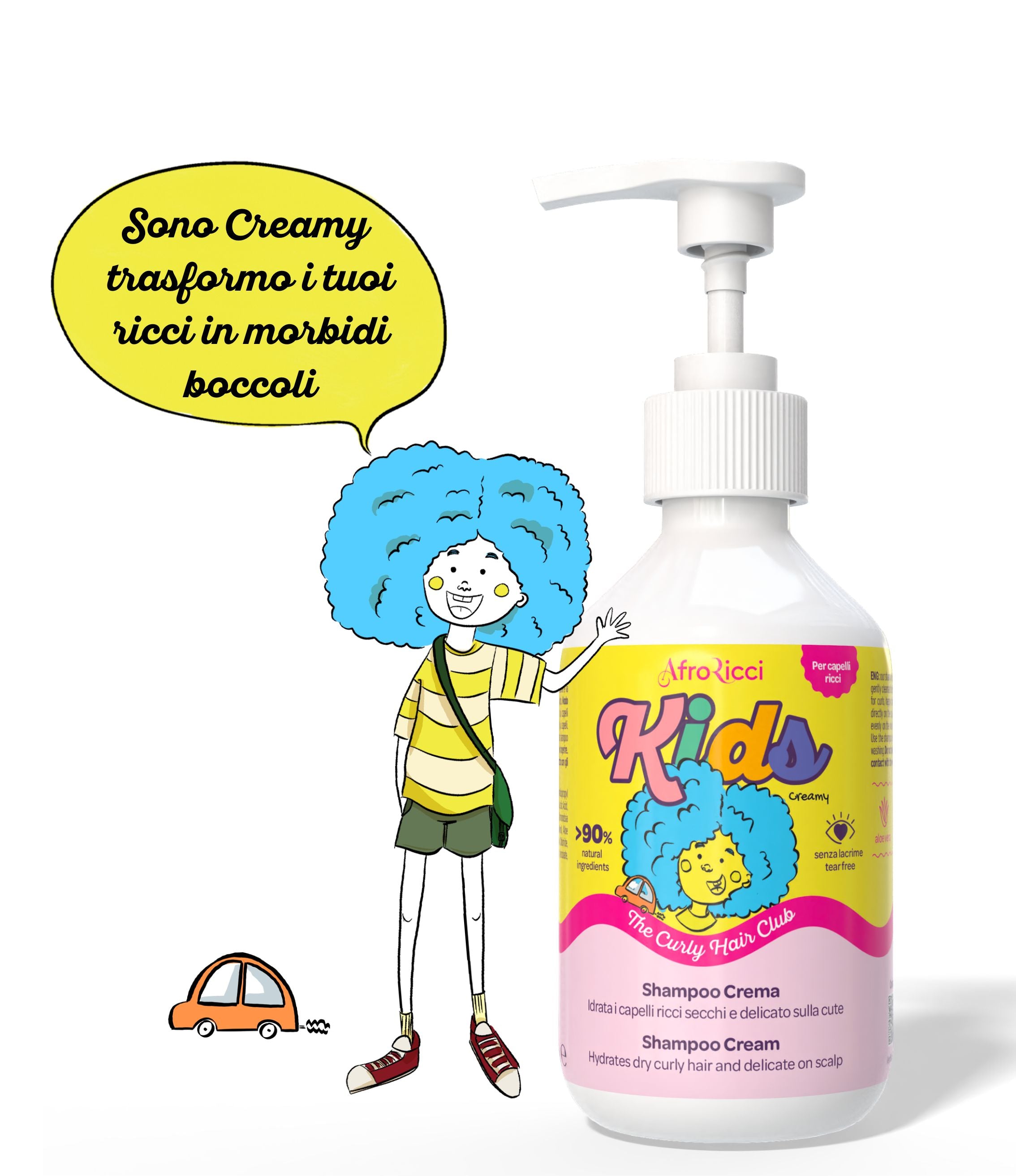 AfroRicci Kids Shampoo Cream 250 ml