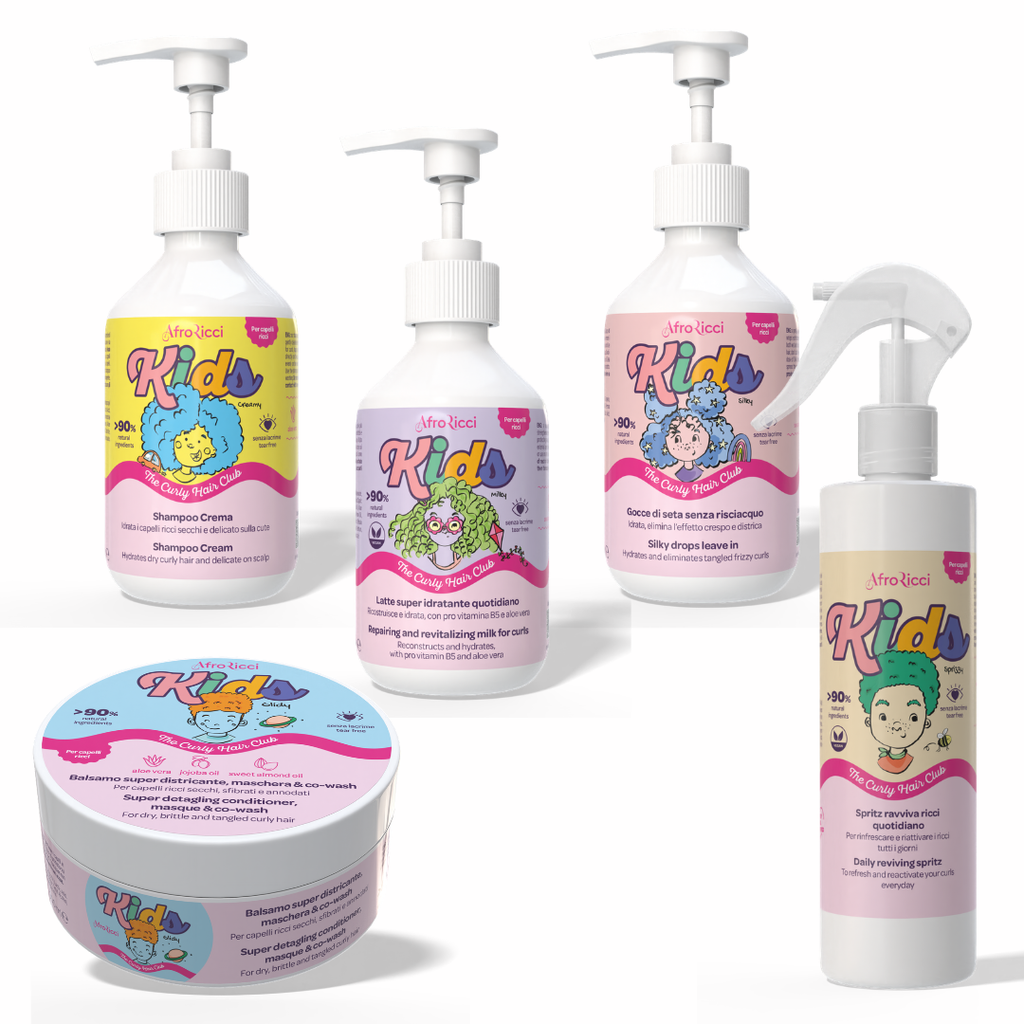 Kit Kids Fantastici 4 & Friends - Routine completa per ricci e afro dei bambini