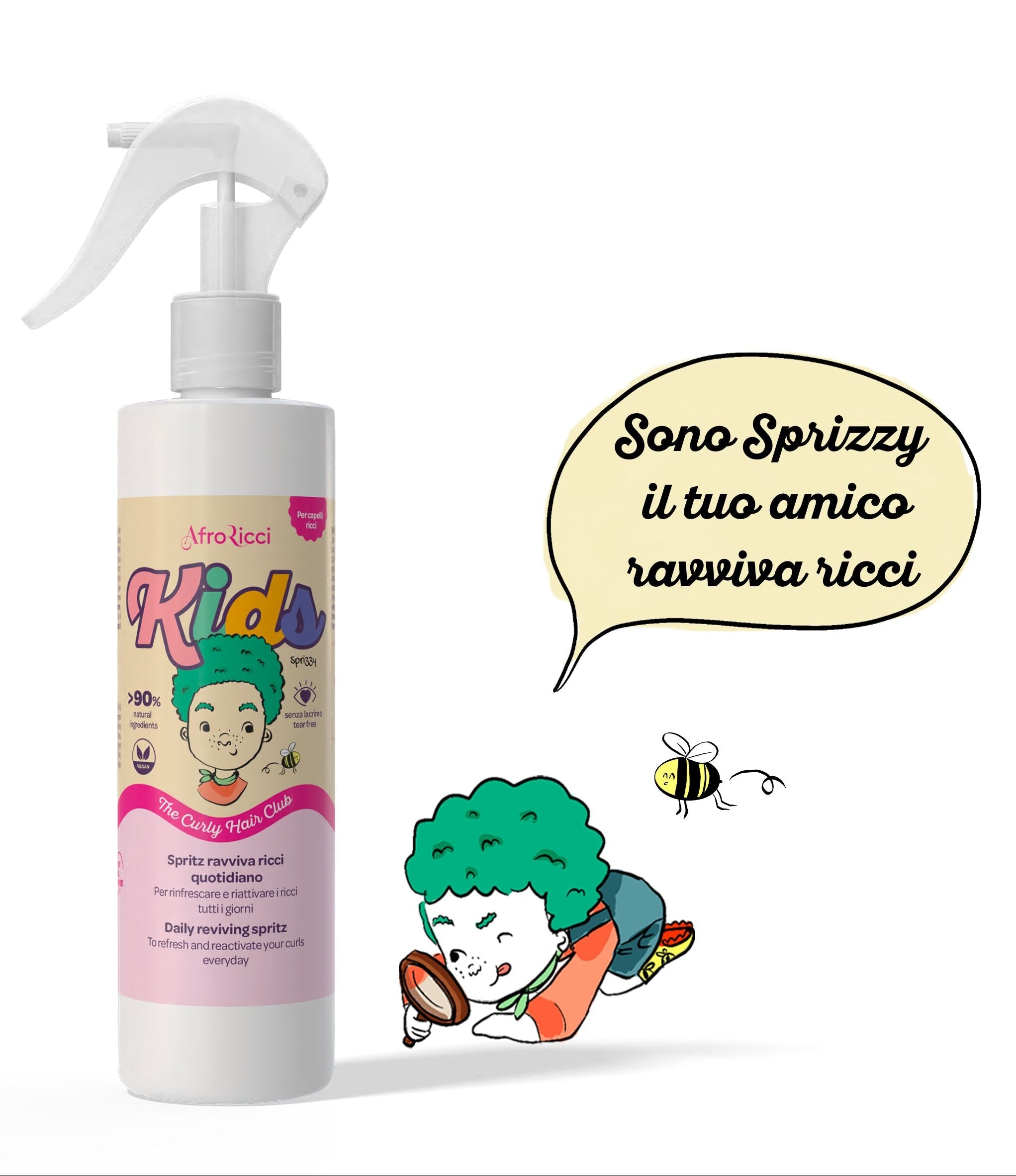 AfroRicci Kids Spritz Daily Curl Reviver 250ml