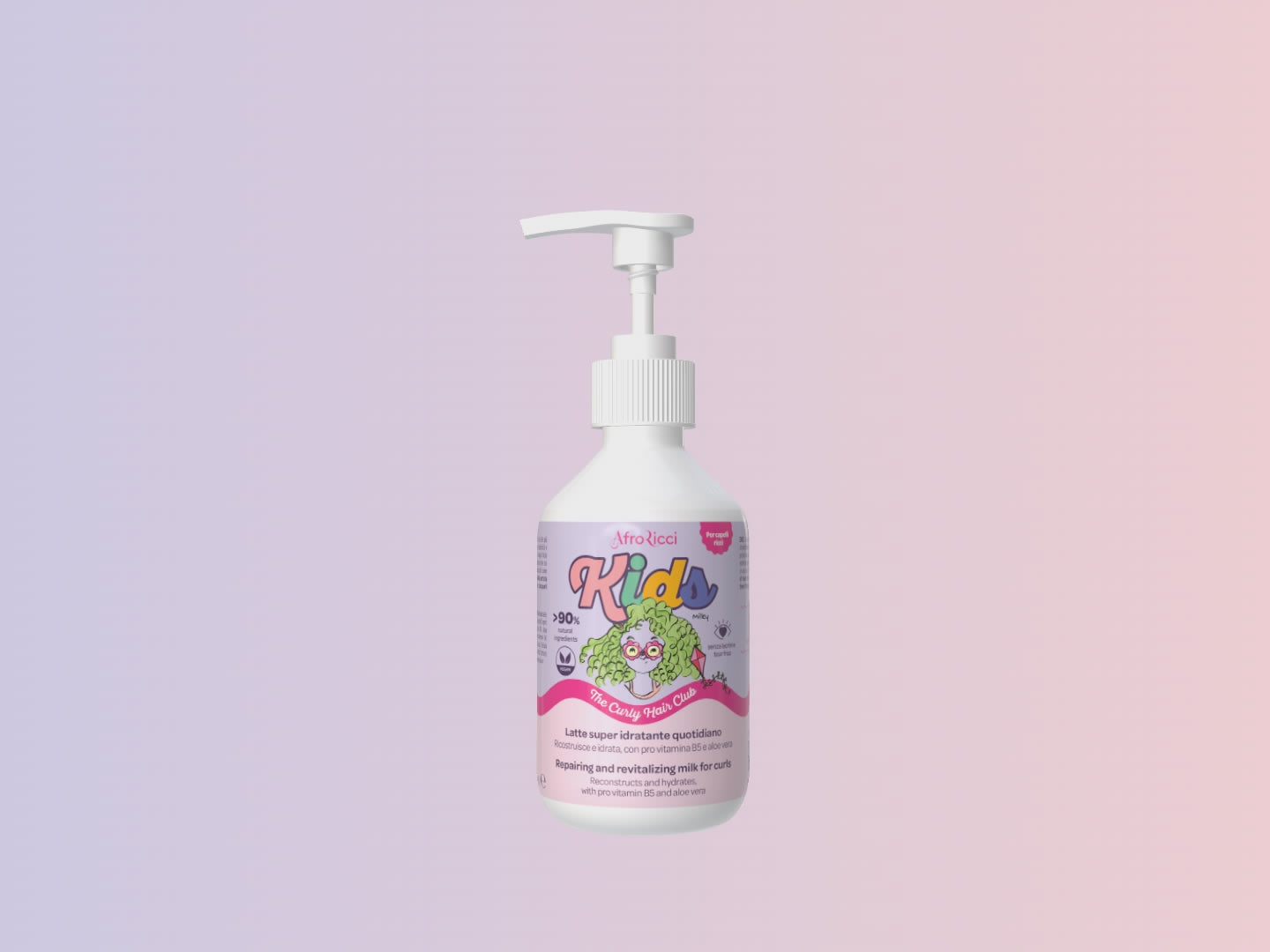 NOVITA' AfroRicci Kids Latte super idratante quotidiano 250 ml