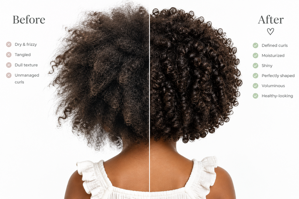Kids Anti-Tangle Kit – Detangling Routine for Kids' Curly Hair