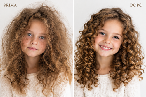 AfroRicci Kids Silk Drops - Leave-in Moisturizing and Detangling Treatment for Kids' Curly Hair 250 ml