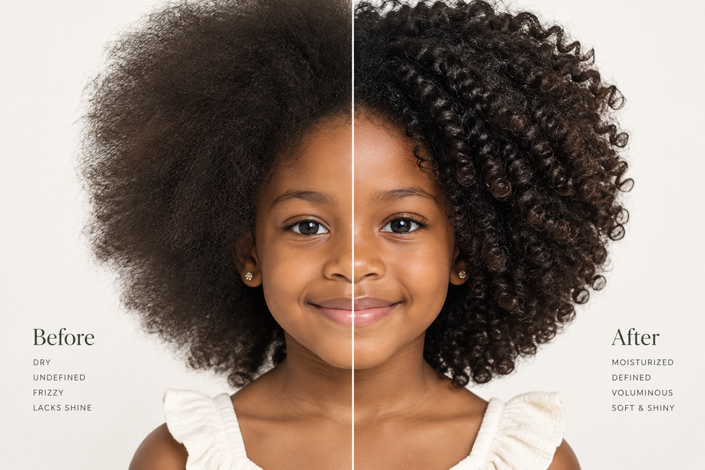 Kit Kids Definizione Afro – Routine Completa per Capelli Afro Bambini