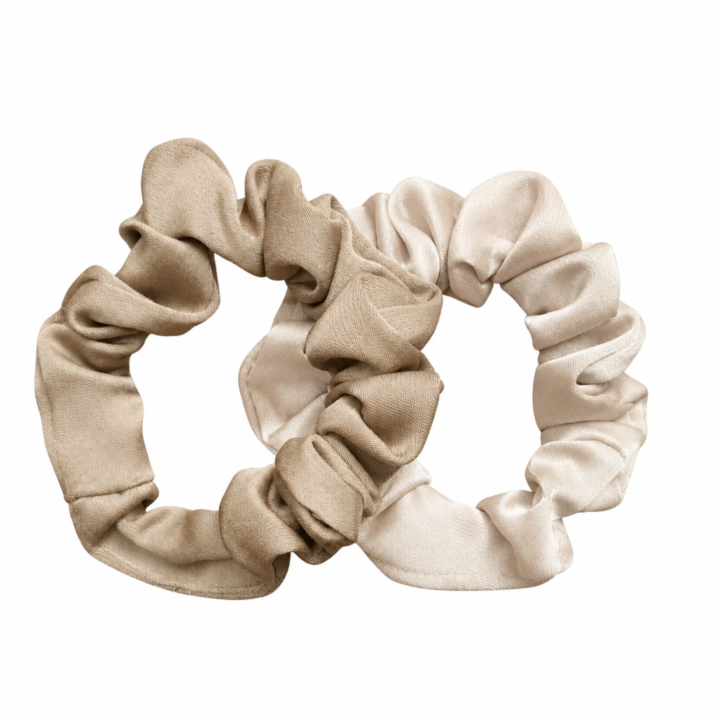 2 Piece Satin Scrunchie